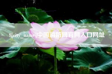 红河中国消防网官网入口网址