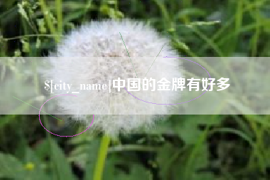 红河中国的金牌有好多