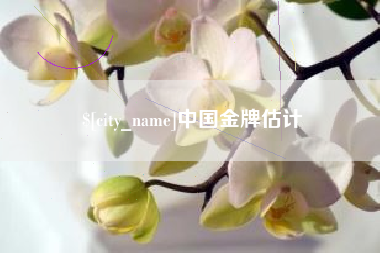 红河中国金牌估计