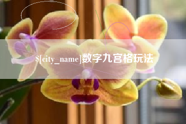红河数字九宫格玩法