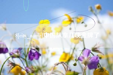 红河中国队拿几块金牌了