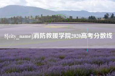 红河消防救援学院2020高考分数线