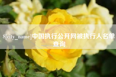 红河中国执行公开网被执行人名单查询