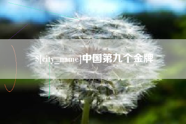 红河中国第九个金牌