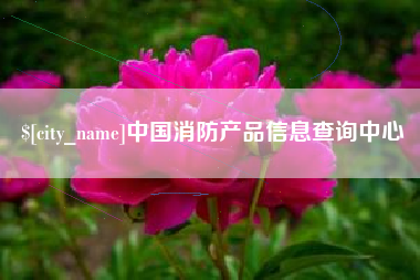 红河中国消防产品信息查询中心