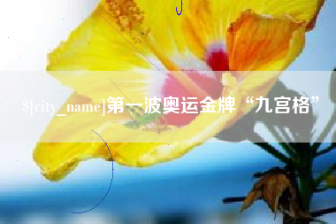 红河第一波奥运金牌“九宫格”
