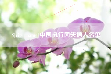 红河中国执行网失信人名单