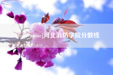红河河北消防学院分数线