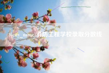红河消防工程学校录取分数线