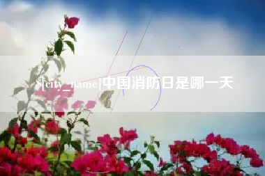 红河中国消防日是哪一天