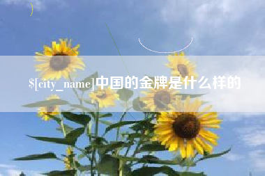 红河中国的金牌是什么样的