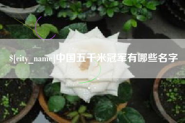 红河中国五千米冠军有哪些名字